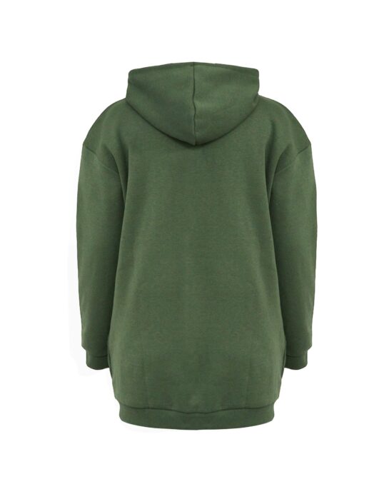 Thexact Womens Sea Green Hoodie Jumper Dress with Pockets Long Sleeve Pullover for Casual Outfits - Image 5