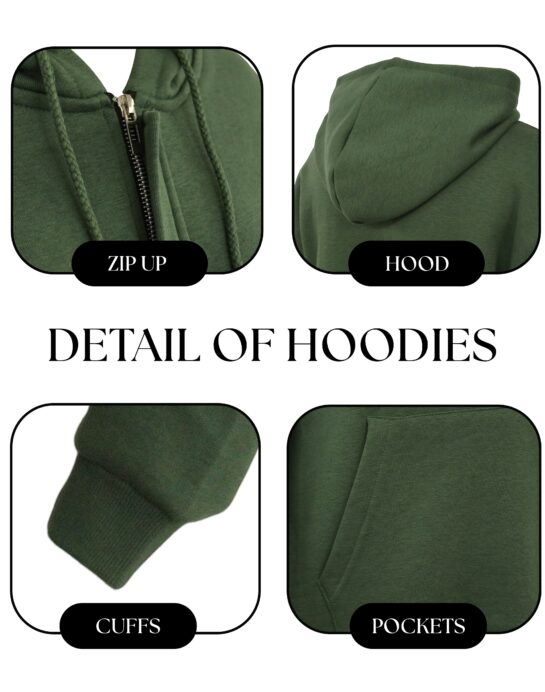 Thexact Womens Sea Green Hoodie Jumper Dress with Pockets Long Sleeve Pullover for Casual Outfits - Image 4