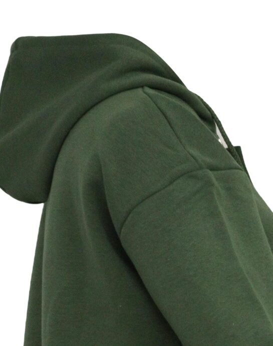 Thexact Womens Sea Green Hoodie Jumper Dress with Pockets Long Sleeve Pullover for Casual Outfits - Image 3