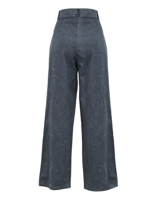 Thexact Womens Twill Wide Leg Joggers High Waist Relaxed Fit Comfy Everyday Pants - Image 6