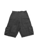 TheXact Womens Washed Black Cargo Shorts with Multi Pockets Stylish Relaxed Fit for Daily Wear - Image 6