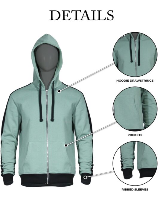 Thexact Stylish Mens Tracksuit Set Featuring Cargo Joggers and Zipper Jacket for Modern Look - Image 4