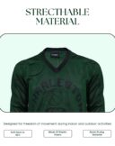 Thexact Mens Oversized T-Shirt Football Style, Quick Try Sport Full Sleeve Shirt - Image 7